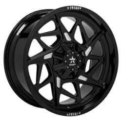 RBP Wheel 97R Patriot 20x10 Blank 5 Lug/Blank 6 Lug -12 ET 78.1 CB Black Machined