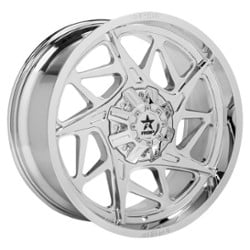 RBP Wheel 97R Patriot 20x10 Blank 8 Lug -12 ET 113 CB Chrome