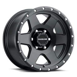 Raceline 946B Boost 17x8 5x127 35 ET 71.5 CB Satin Black