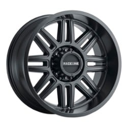 Raceline 948 Split 16x8 5x114.3 0 ET 78.1 CB Satin Black