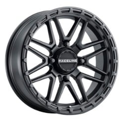 Raceline A11B Krank XL 20x7 4x137 0 ET 110.2 CB Black