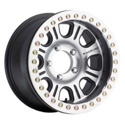 Raceline RT232 Monster RT 17x8.5 6x165.1 0 ET 108 CB Black/Machined Face True Beadlock