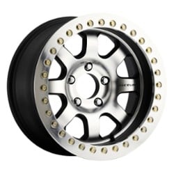 Raceline RT260 Avenger RT 20x10 8x165.1 -38 ET 130.8 CB Black Machined Face True Beadlock