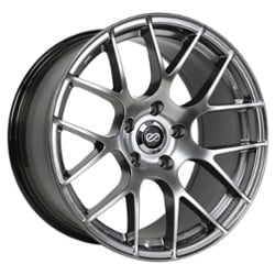 Enkei Raijin 18x8 5x112 35 ET 72.56 CB Hyper Silver