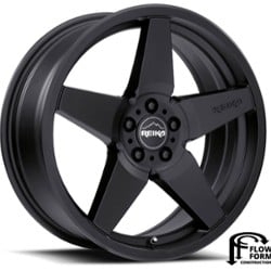 Reika Seeker R15 17x7 5x100 15 ET 65.1 CB Satin Black