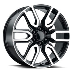 Voxx Replica Denali NHZ 22x9 6x139.7 31 ET 78.1 CB Gloss Black Machined Face