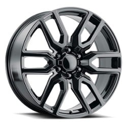 Voxx Replica Denali NHZ 22x9 6x139.7 31 ET 78.1 CB Gloss Black