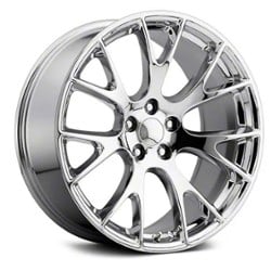 Voxx Replica Hellcat 20x9 6x139.7 27 ET 78.1 CB Chrome