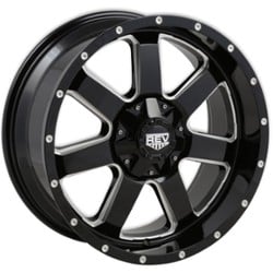 Rev 885 Offroad 17x9 5x127/5x139.7 -12 ET 87 CB Gloss Black/Milled