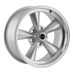 Ridler 675 15x8 5x114.3 -12 ET 83.8 CB Silver w/Machined Lip