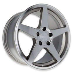 Rocket Racing Flare A 18x8 5x120.65 12.7 ET 78.1 CB Titanium Machined