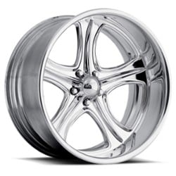 Boyd Coddington Rodster 17x7 -12 to 25 ET 73 CB Polished