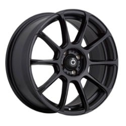 Konig Runlite 16x7.5 5x112 45 ET 66.6 CB Matte Black