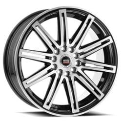 Spec-1 SP-48 18x8 5x100 35 ET 73.1 CB Gloss Black Machined