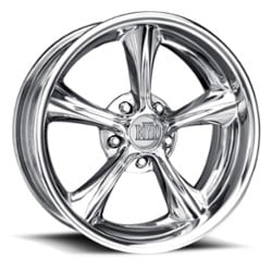 Boyd Coddington Spire 17x7 -12 to 25 ET 73 CB Polished