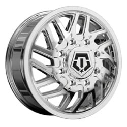 TIS Offroad 544C Dually Front 20x8.25 8x210 127 ET 154.3 CB Chrome