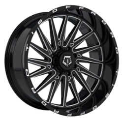 TIS Offroad 547BM 20x10 6x139.7 -19 ET 106.2 CB Machined Gloss Black