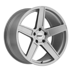 TSW Alloy Ascent 20x8.5 5x120 35 ET 76.1 CB Matte Titanium Silver