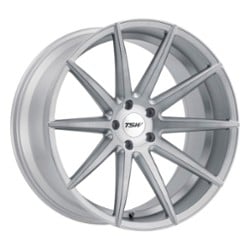 TSW Alloy Clypse 18x8.5 5x114.3 20 ET 76.1 CB Titanium w/Matte Brushed Face