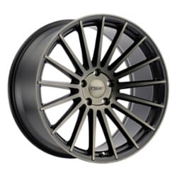 TSW Alloy Luco 20x8.5 5x114.3 30 ET 76.1 CB Matte Black W/Machine Face & Dark Tint