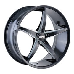 Touren TR70 3270 17x7.5 5x110 40 ET 72.56 CB Black/Milled Spokes