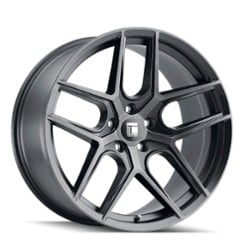 Touren TR79 3279 17x8 5x108 35 ET 63.5 CB Brushed Matte Black W/Dark Tint