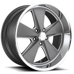 US Mags Roadster U120 18x8 5x120.65 1 ET 72.56 CB Matte Gunmetal