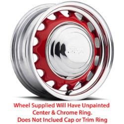 U.S. Wheel Artillery 556 15x7 5x114.3/5x120.65 6 ET 81 CB Raw/Chrome