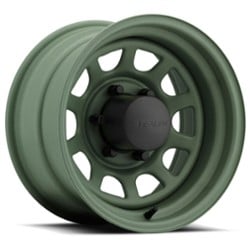 U.S. Wheel Daytona Stealth 804 15x8 5x114.3 -13 ET 82.6 CB Camo Green