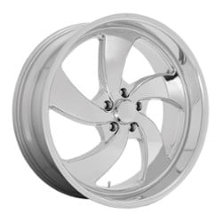 US Mags Desperado 5 - U132 24x10 5x120.65 5 ET 72.7 CB Chrome