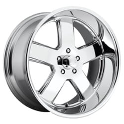 US Mags Hustler U116 20x8 5x127 1 ET 78.1 CB Chrome