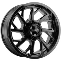 Ultra 120 Patriot 18x9 5x127/5x139.7 12 ET 87 CB Gloss Black with Clear Coat