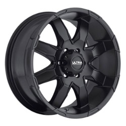 Ultra 225 Phantom 16x8 8x165.1 10 ET 125.2 CB Satin Black & Satin Clear Coat