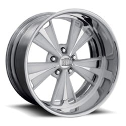 Boyd Coddington V-Twin 17x7 -12 to 25 ET 73 CB Polished