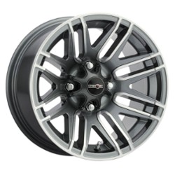 Vision 112 Assault 12x7 4x110 3 ET 86 CB Gunmetal Machined Face