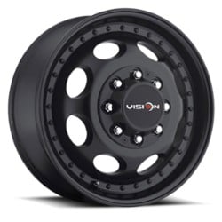 Vision 181Z Van Dually Front 16x6 8x165.1 115 ET 125.2 CB Matte Black