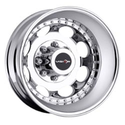 Vision 181 Hauler Duallie Rear 17x6.5 8x200 -143 ET 145.5 CB Chrome