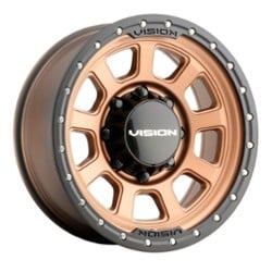 Vision 350 Ojos 17x9 5x127 -12 ET 78.1 CB Bronze / Black Lip