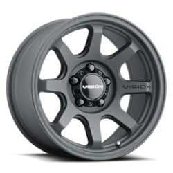 Vision 351 Flow 17x9 5x150 0 ET 110.2 CB Satin Black