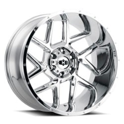 Vision 360 Sliver 24x12 5x127 -51 ET 78.1 CB Chrome