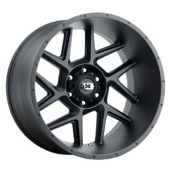 Vision 360 20x9 5x127 10 ET 78.1 CB Sliver Satin Black