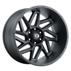 Vision 361 Spyder 20x9 6x135 12 ET 87.1 CB Satin Black