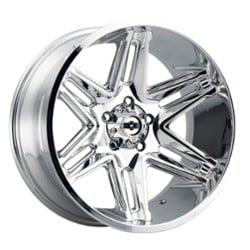 Vision 363 Razor 24x12 6x135 -51 ET 87.1 CB Chrome