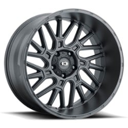 Vision 404 Brawl 20x9 5x127 10 ET 78.1 CB Satin Black