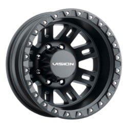 Vision 408 Manx 2 Rear 16x6 8x170 -137 ET 125.2 CB Satin Black