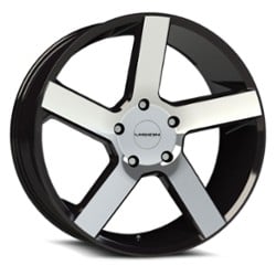 Vision 472 Switchback 20x9 5x115 15 ET 74.1 CB Gloss Black Machined Face