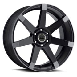 Vision 9042 Sultan 17x8 6x127 30 ET 78.1 CB Matte Black w/Anthracite Spoke Ends