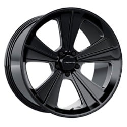 Vision Missile 20x11 5x120 40 ET 66.9 CB Gloss Black Milled Spoke