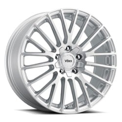 Voxx Capo 17x7.5 5x112/5x120 38 ET 72.56 CB Silver Mach Face