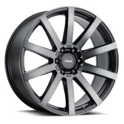 Voxx Vento 18x8 5x112/5x120 40 ET 72.56 CB Gloss Black Dark Tint